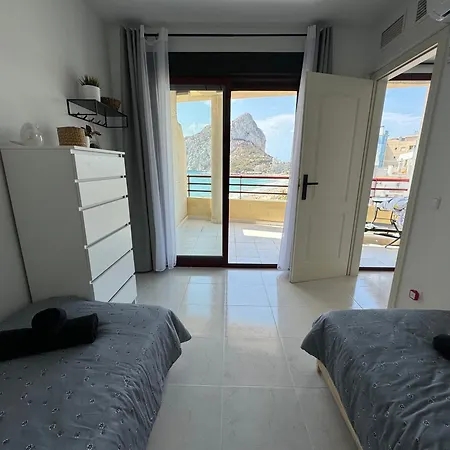 アパート Aloha Duplex Ii, Primera Linea De Playa カルプ